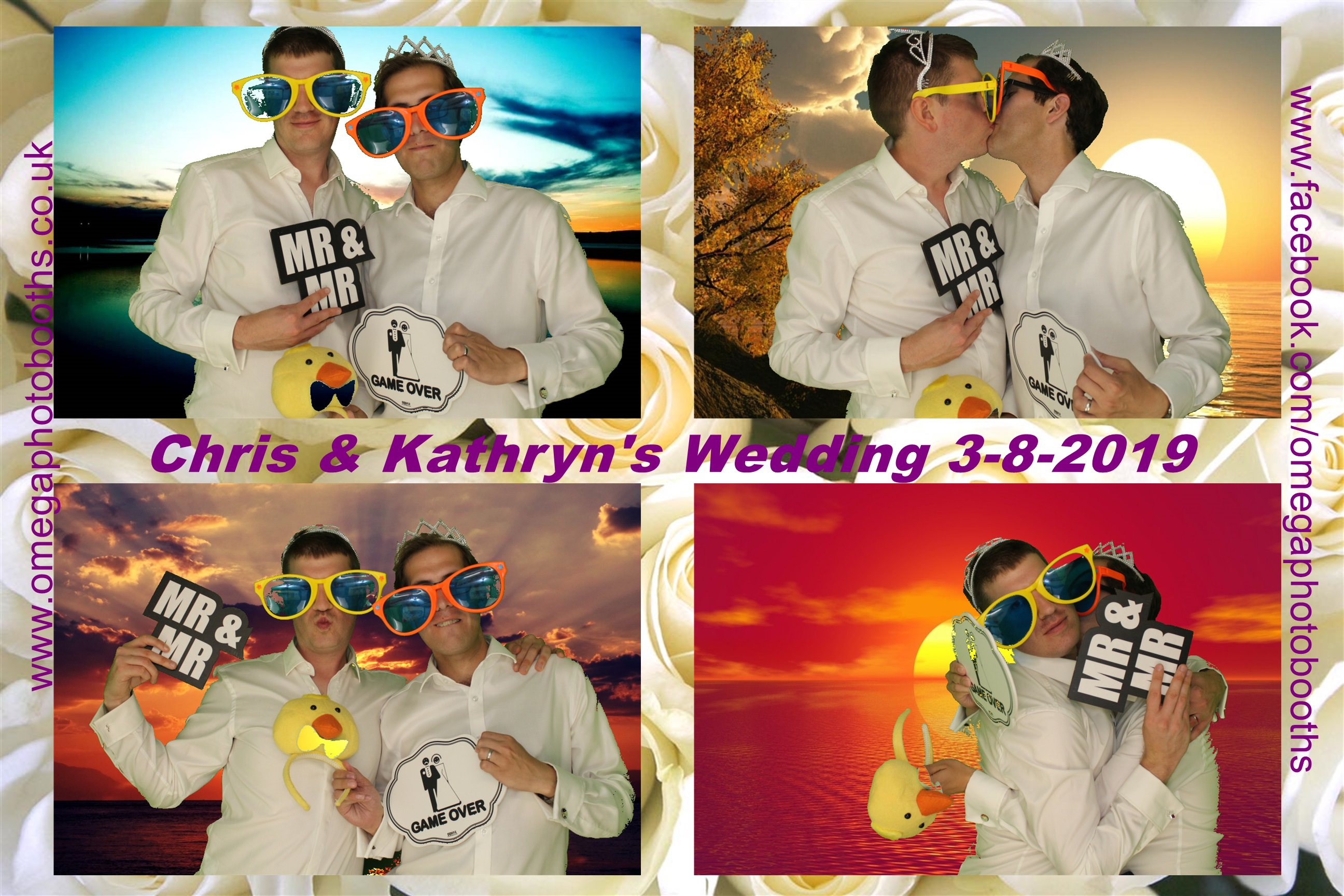Chris and Kathryn's Wedding | View more photos from the event at gallery.omegaphotobooths.co.uk/u/Omega-Photobooths/Chris-and-Kathryns-Wedding